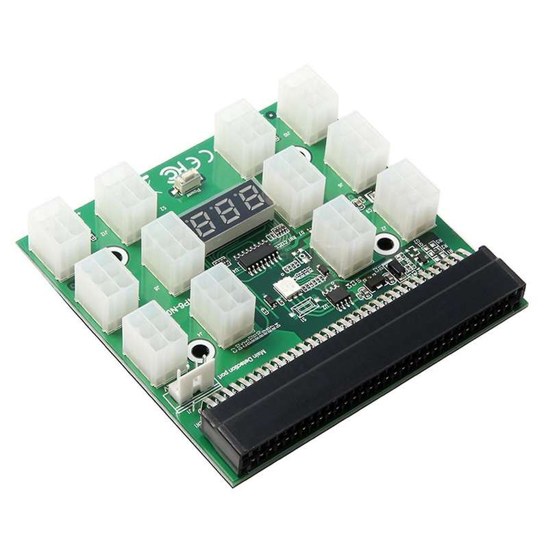 Breakout Board for Hp 1200w 750w Psu Gpu Miner Mining Btc Eth