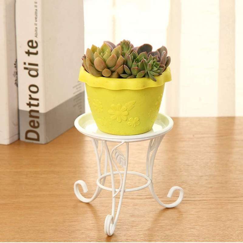 Flower Stool Metal Flower Stand,european Style Stool Balcony Floor 1