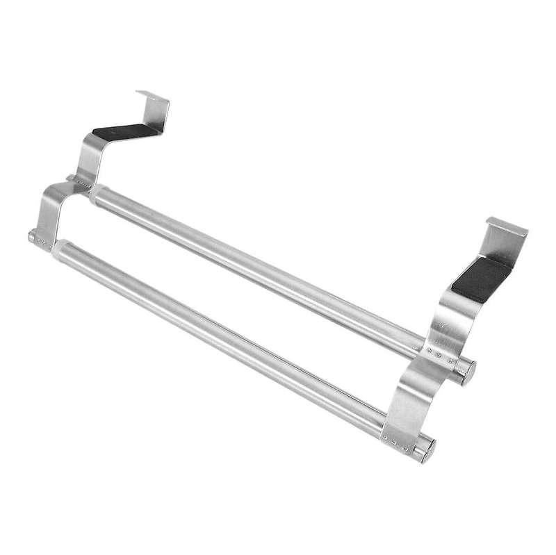 Retractable Towel Rack Towel Bar for Bathroom Supply(40cm Double Bar)