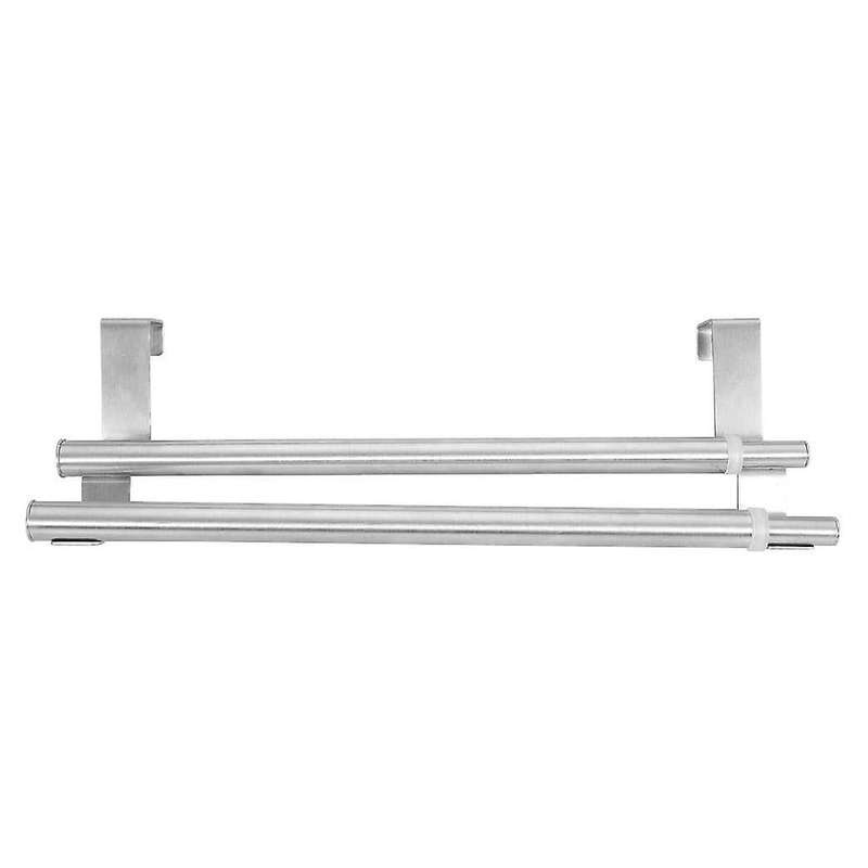 Retractable Towel Rack Towel Bar for Bathroom Supply(40cm Double Bar)