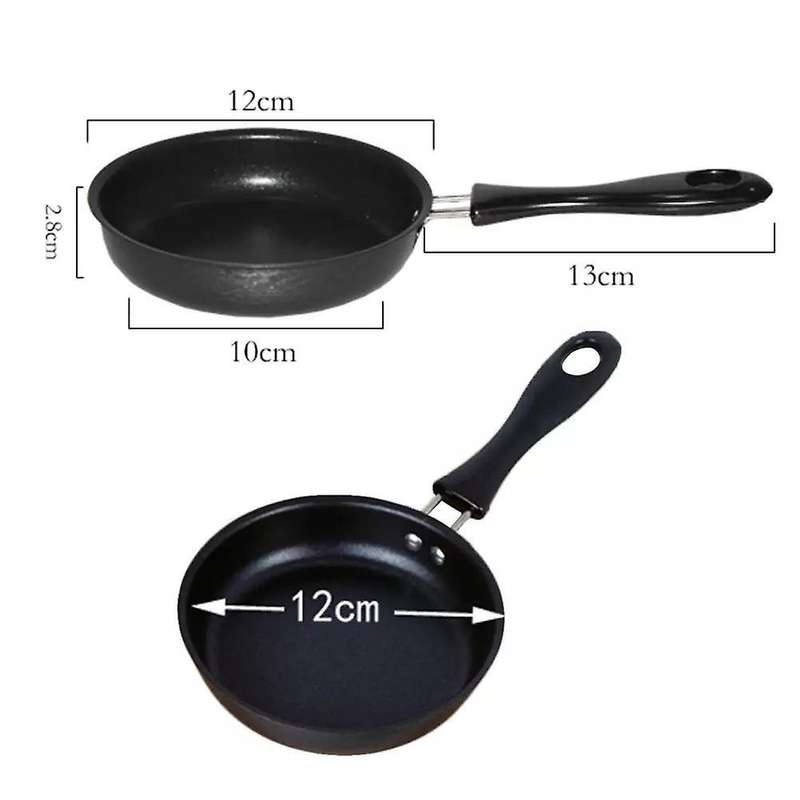 1pc Practical Mini Novelty Egg Omelette Pancake Non-stick Frying Pan