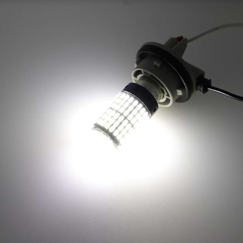 2pcs Car Led Bulbs 3157 P27-7w T25 Led P27w Canbus Lamp Red