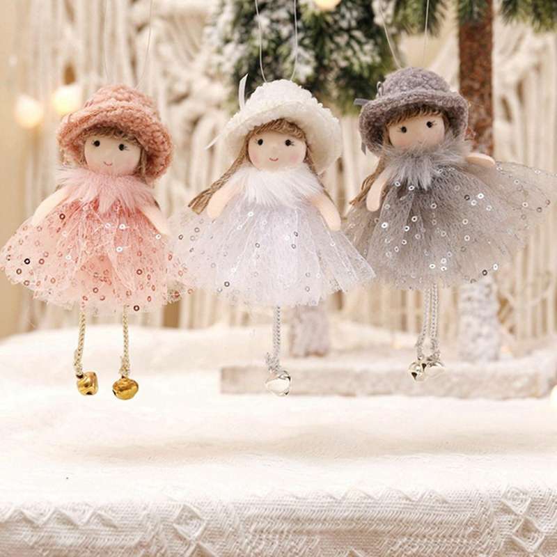 Noel Decoration Christmas Angel Pendants Christmas New Year Gifts