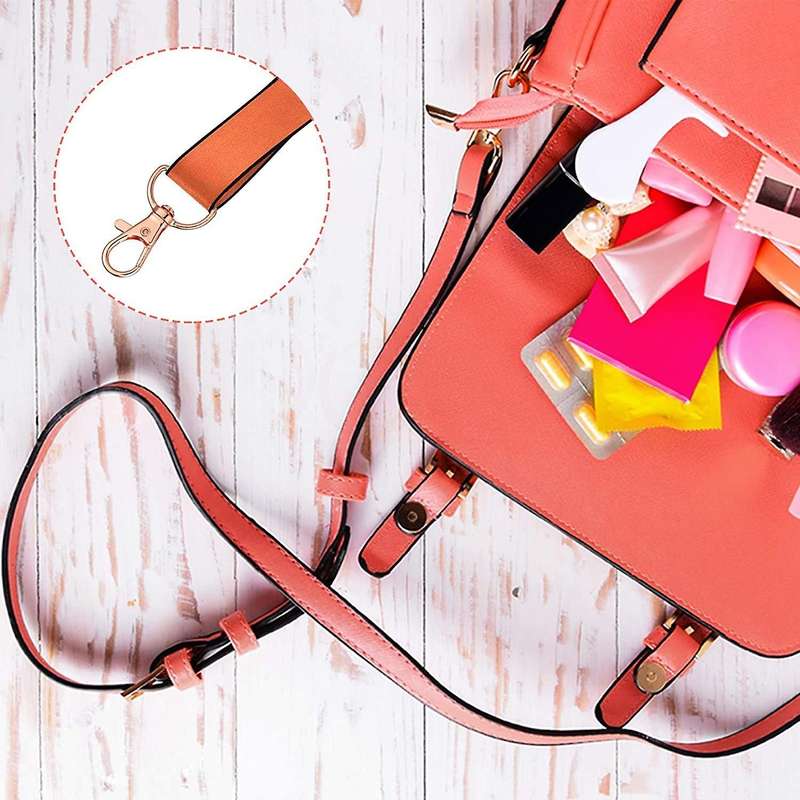 35pcs Swivel Clasps Lanyard Snap Hooks Keychain Clip Hook Lobster