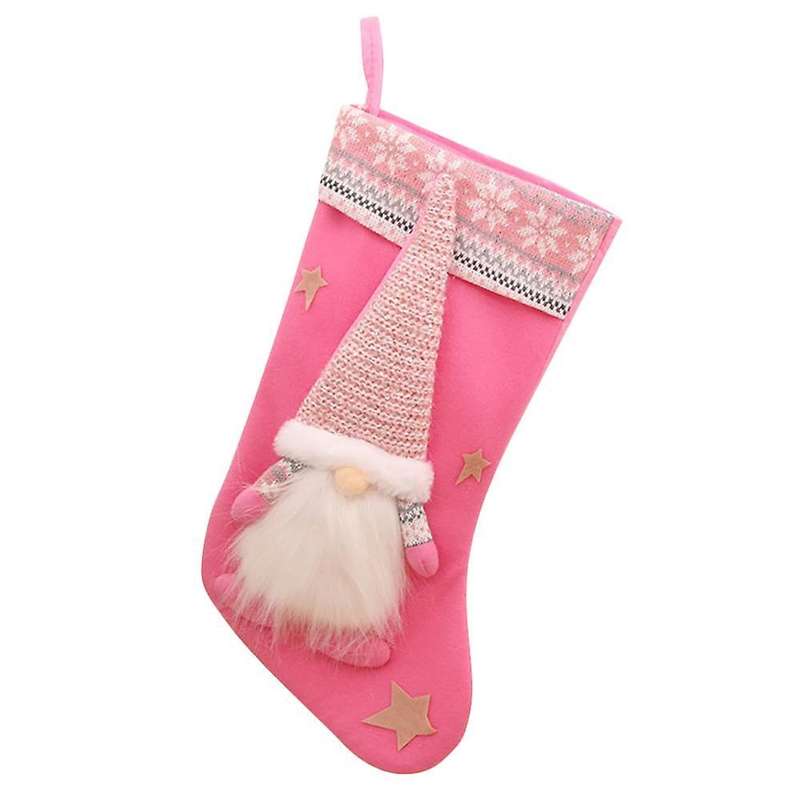 Xmas Stockings,santa Claus Gift Candy Bag for Party Home Decoration,b