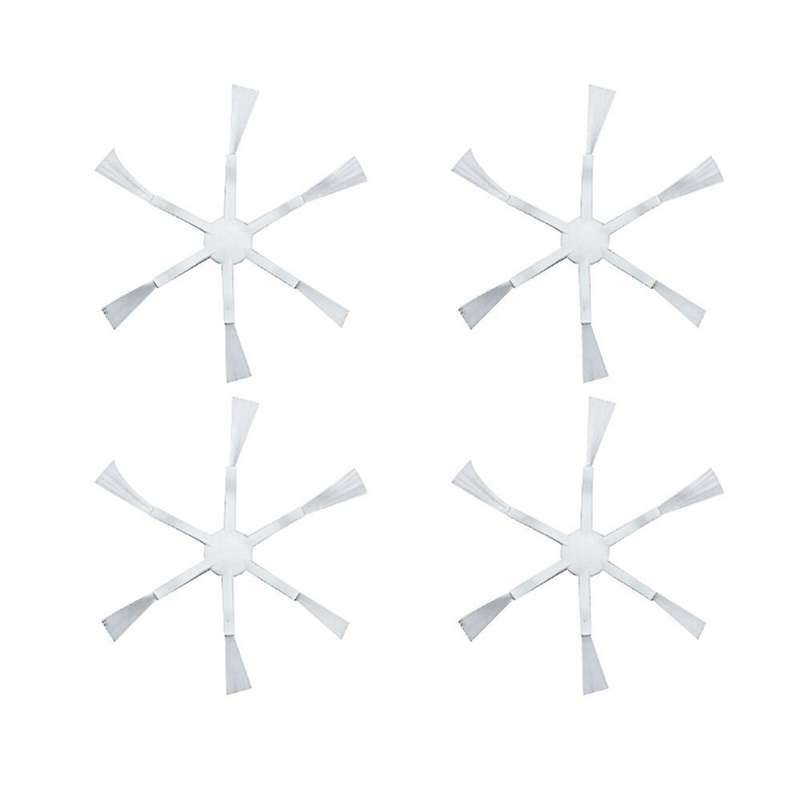 4pcs Side Brush Replacement Parts for 1c/2c/1t/f9 Robot Vacuum