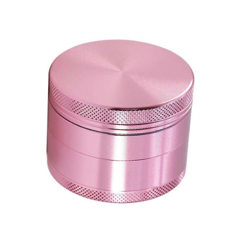 2inch 4 Piece Spice Herb Grinder, Durable and Exquisite 50mm(pink)