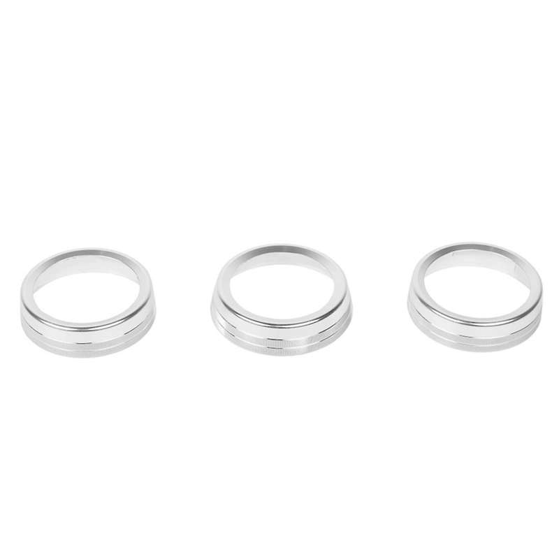 Ac Air Conditioning Sound Knob Cover Trim for Suzuki Jimny,silver