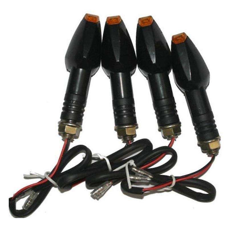 4pcs Motorcycle Turn Signal Lights