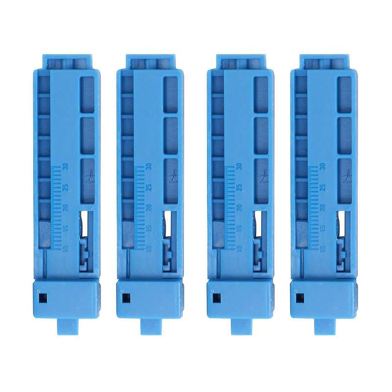 10pcs 2 In 1 Fiber Optic Cable Stripper Optical Fiber Cutting Guide