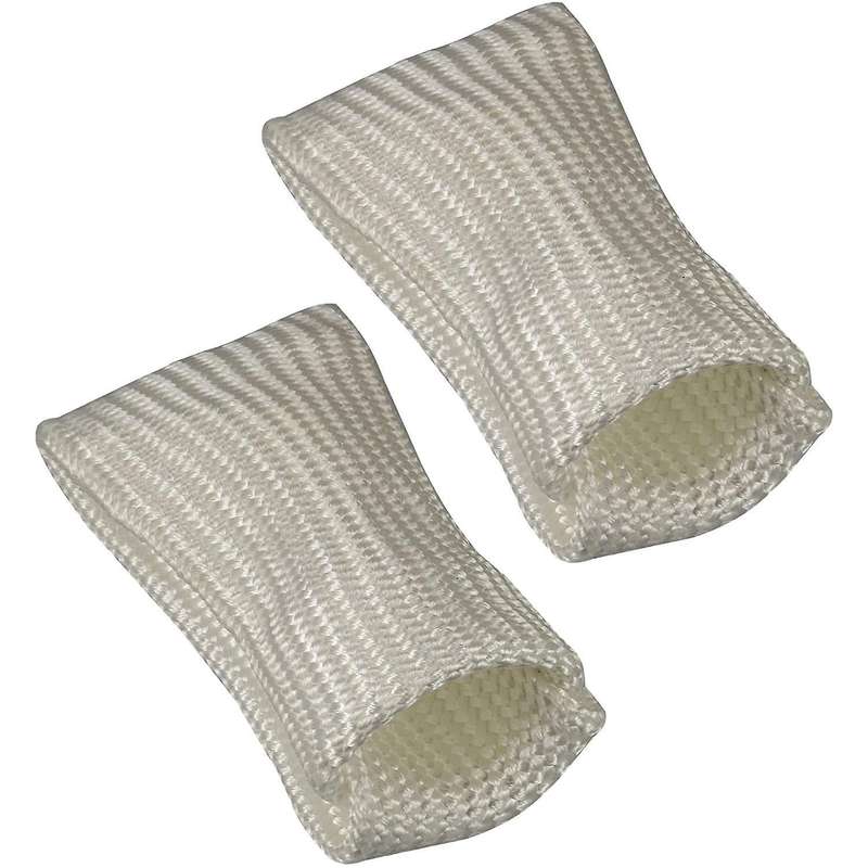 2pcs Tig Welding Finger Heat Weld Protection Gloves Glass Fiber