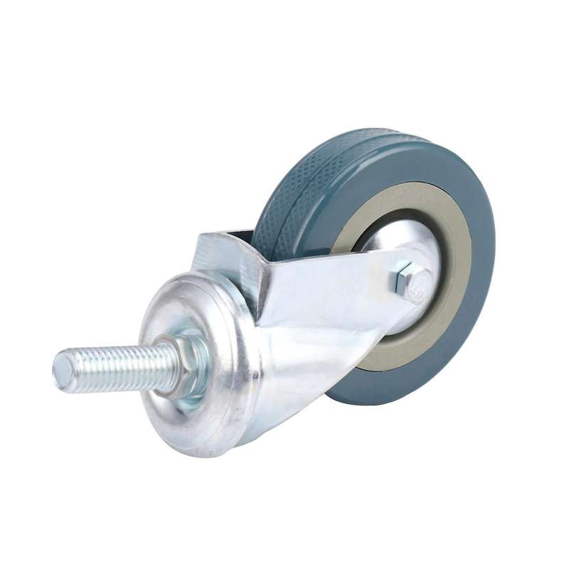 Heavy Duty 75mm Swivel with Brake Casters Wheels, Set Of 8