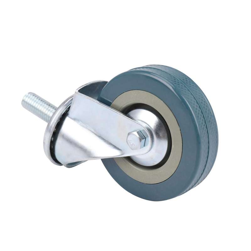 Heavy Duty 75mm Swivel with Brake Casters Wheels, Set Of 8