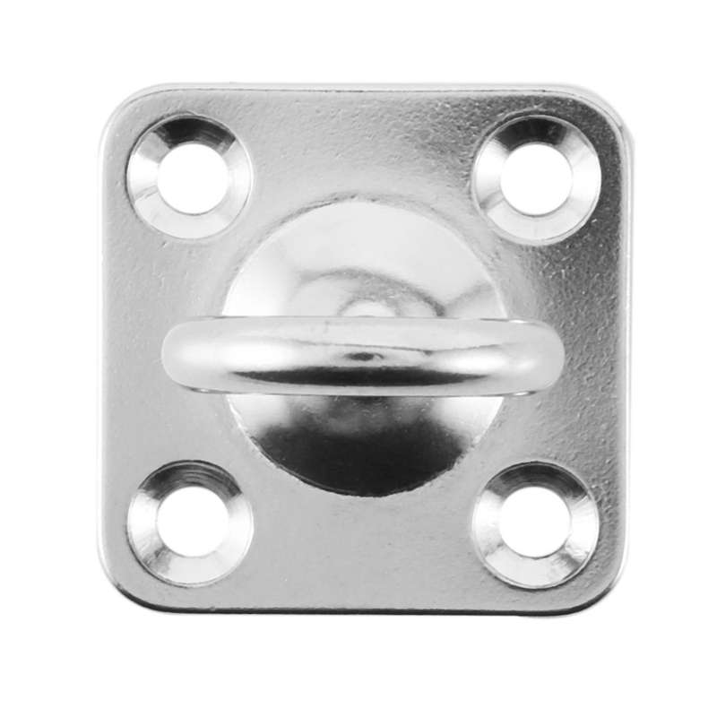 2pcs Swivel Pad Hook Wall Mounted Hook Stainless Steel(with Screws)