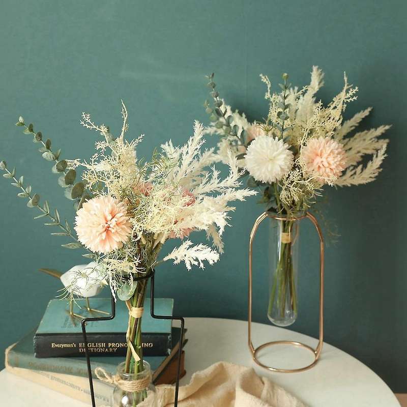 Artificial Flowers High Quality Silk Dandelion Plastic Eucalyptus