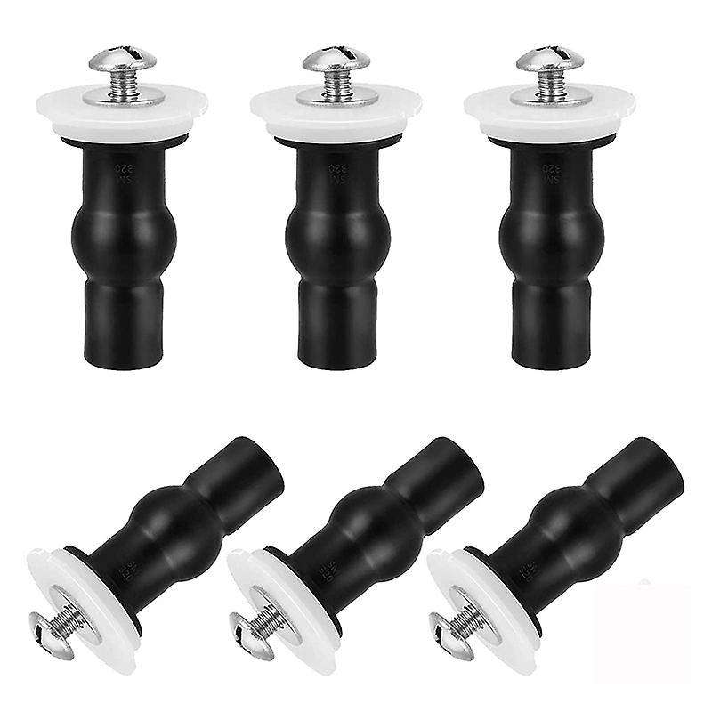 Toilet Seat Screws,universal Rubber Wc Blind Hole Plastic Washers Nut