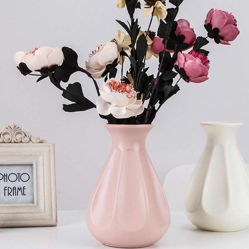 Nordic Floral Vases Home Office Desktop Ornaments Flower Pots,a
