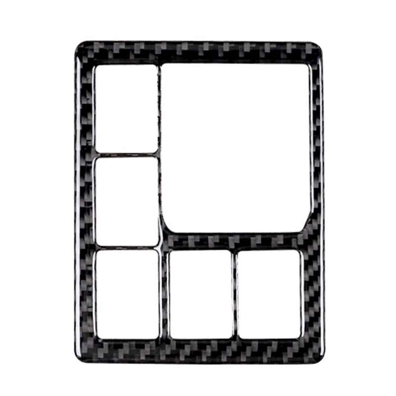 Car Headlight Switch Button Frame Trim Adjustment Cover Sticker