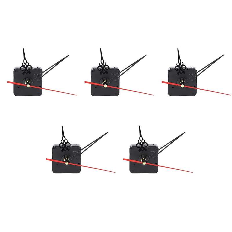 5x Modern Quartz Wall Clock Mechanism Movement Replacement Parts