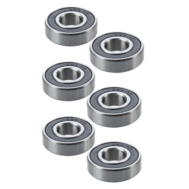 6 Pieces Ball Bearing 6001rs 28mm X 12mm X 8mm Scooter