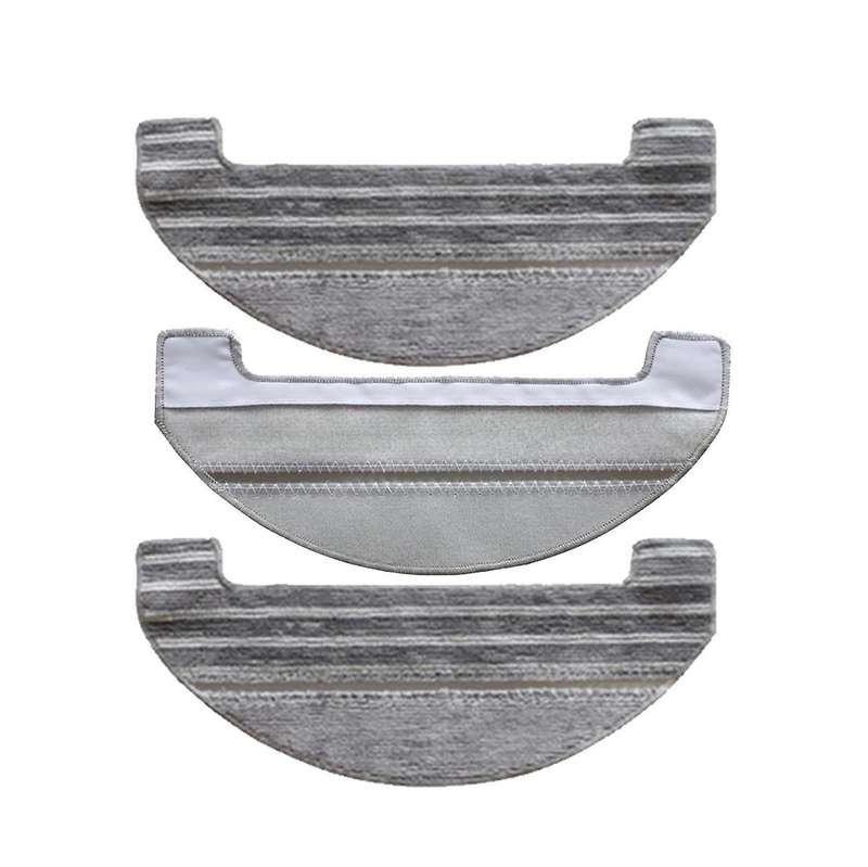 3pcs Mop Cloth for Proscenic M8 Pro/ Ultenic T10 Robot Vacuum Cleaner