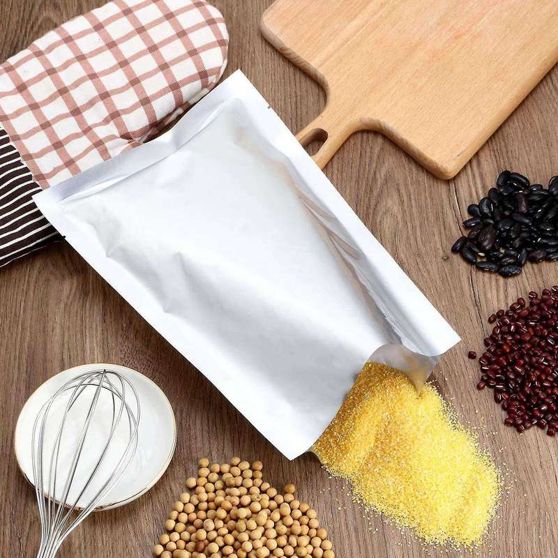 25 Pieces 3 Sizes Mylar Aluminum Foil Bags,for Food Coffee Tea Beans