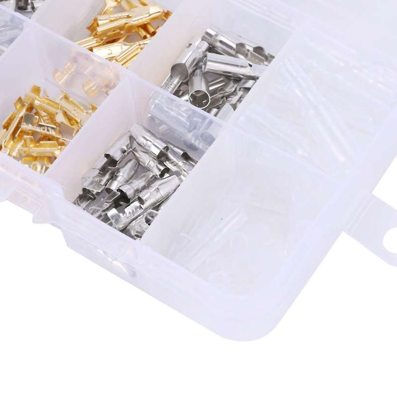 150pcs Male Female Car Spade Connector Splice Crimp Wire Terminals