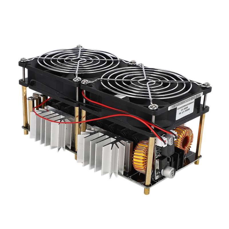 2000w 50a Induction Heating Board Module Dual Fan with Copper Tube
