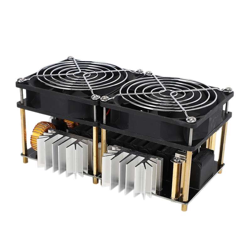 2000w 50a Induction Heating Board Module Dual Fan with Copper Tube