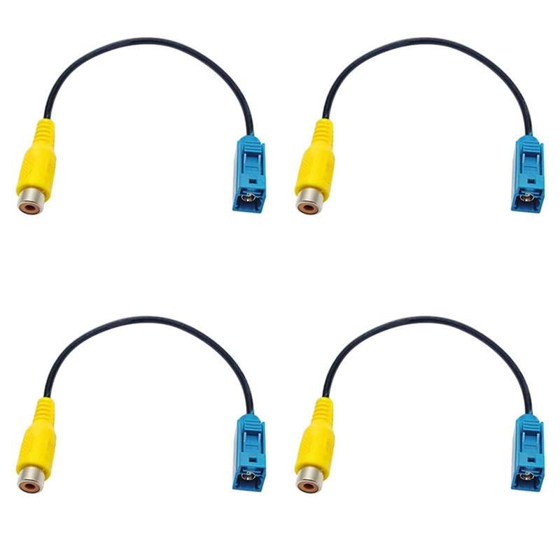 Fakra Reversing Av-in Camera Video Connection Rca Parking Adapter