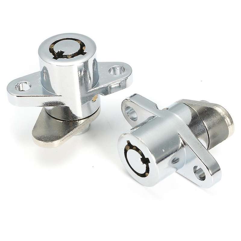 2x Hard Saddlebag Lock 3 Keys Set for Harley Touring