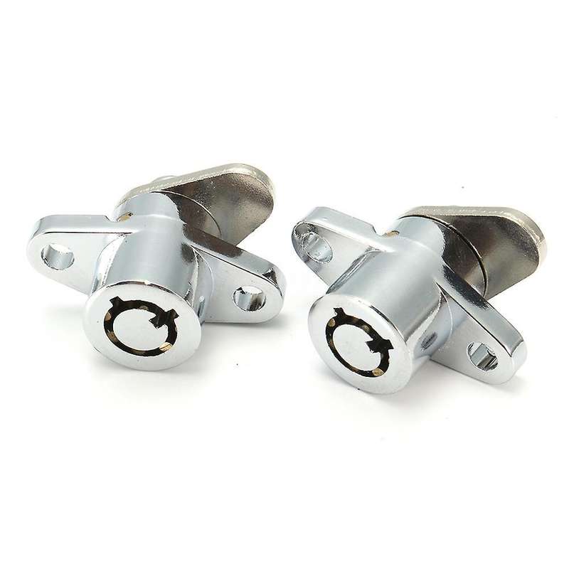 2x Hard Saddlebag Lock 3 Keys Set for Harley Touring