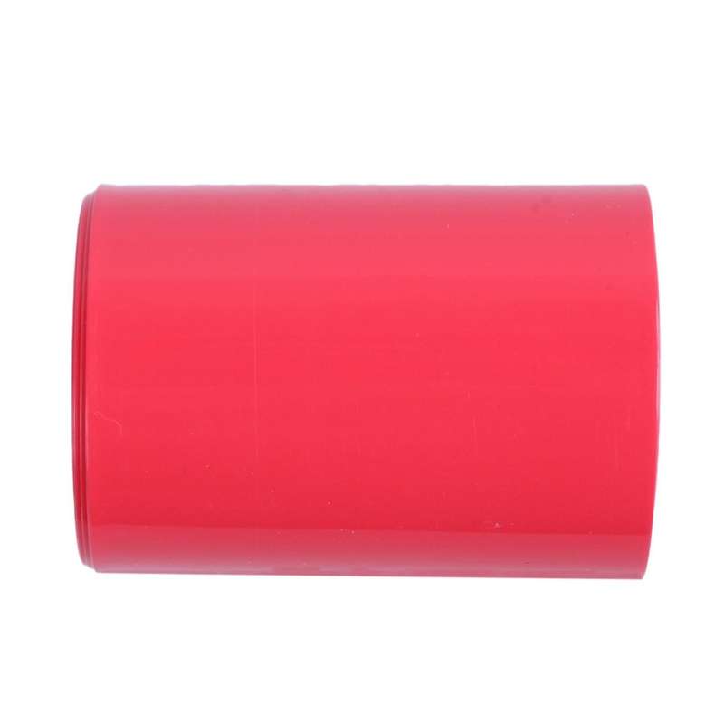 2m 50mm Width Pvc Heat Shrink Wrap Tube Red for 2 X 18650 Battery