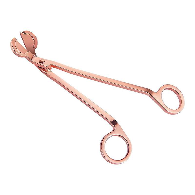Candle Wick Cutter Stainless Steel Wick Cutter Scissors Rose Gold