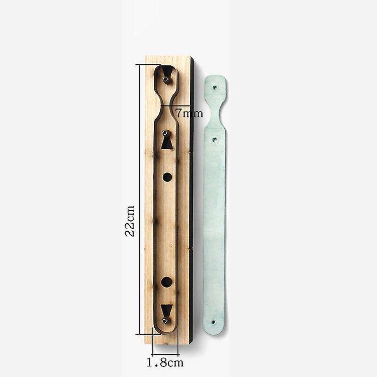 Creative Keychain Wooden Punching Die Handcraft Pendant Mould(a)