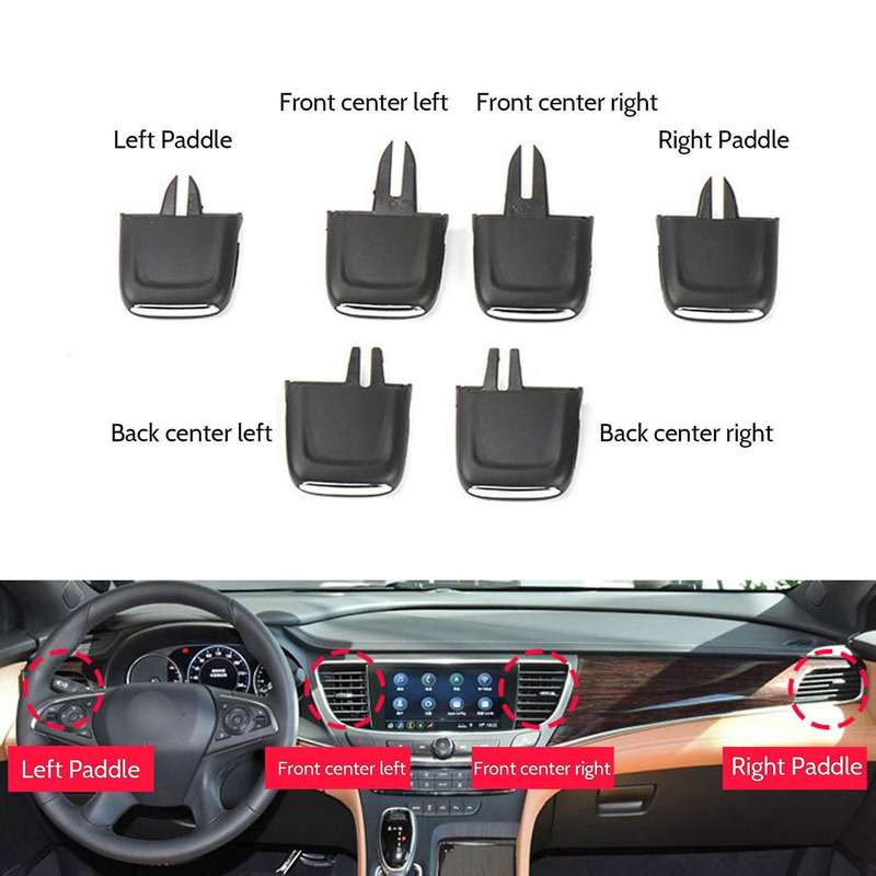 Right Rear Air Vent Outlet Tab Clip Repair for Buick Lacrosse