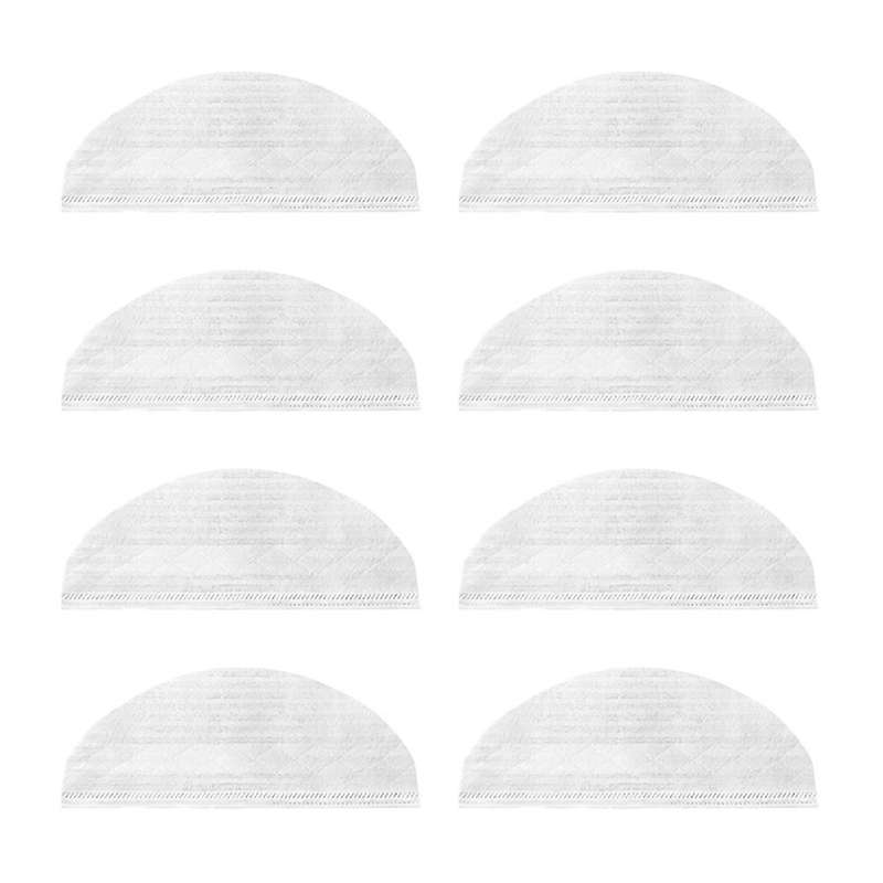 8 Pcs Cleaning Spare Parts for Eufy Robovac Disposable Mopping Cloths