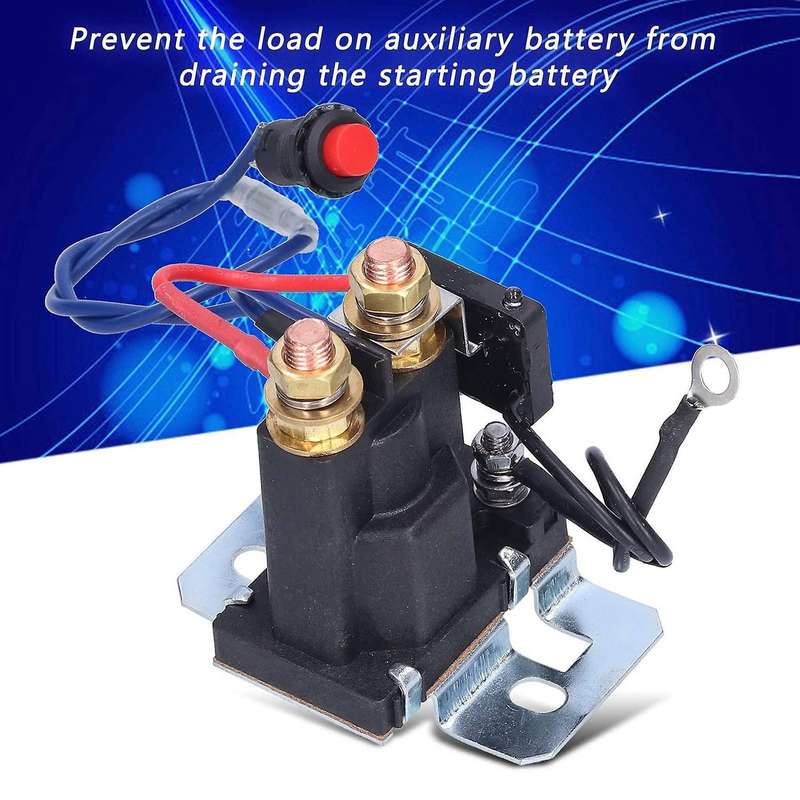 200a Dc 12v Dual Battery Isolator Relay Normally Open Mart Device