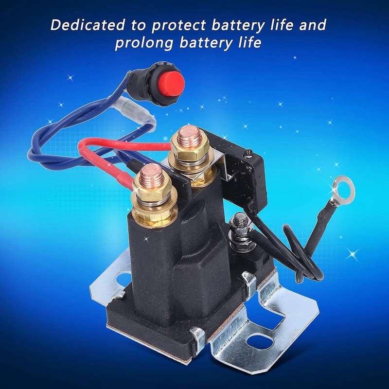 200a Dc 12v Dual Battery Isolator Relay Normally Open Mart Device