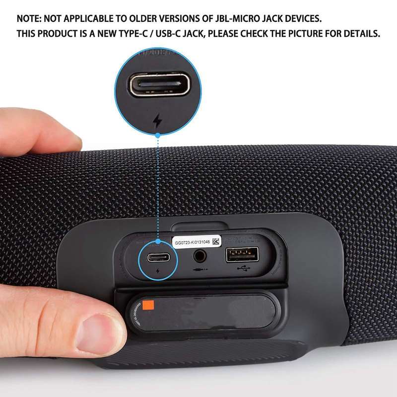 Type-c Charger Cable C Fast Charging Power Cord for Jbl Flip 5 Jbl