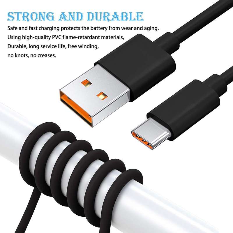 Type-c Charger Cable C Fast Charging Power Cord for Jbl Flip 5 Jbl