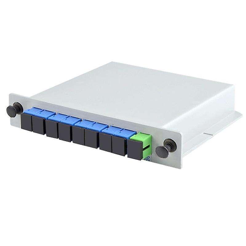 Fiber Optic Plc Splitter 1 X 8 Insertion/lgx /cassette Type Sc/apc