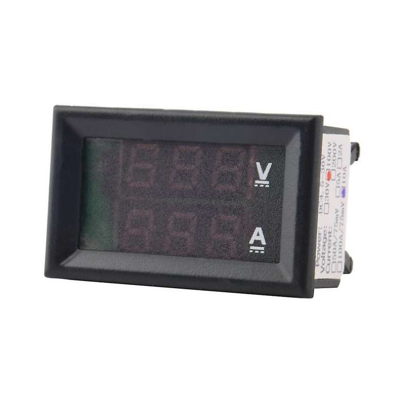 3pcs Led Digital Dc 0-100v 10a Voltage Amp Voltmeter Ammeter Tester