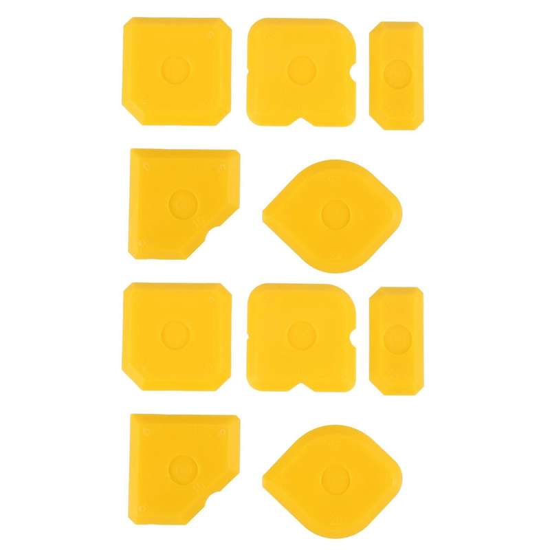 10pcs Scraper Tool Remover Silicone Joint Filler Smoothing Spatula