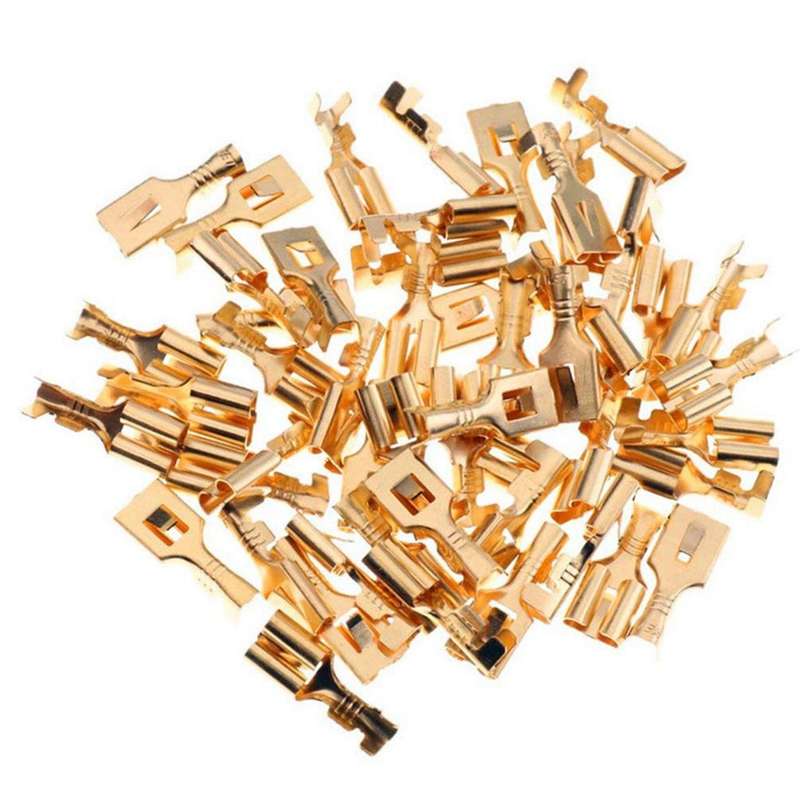 Car Auto 30a-80a Relay Bracket with 50pcs 6.3mm Terminals for Car