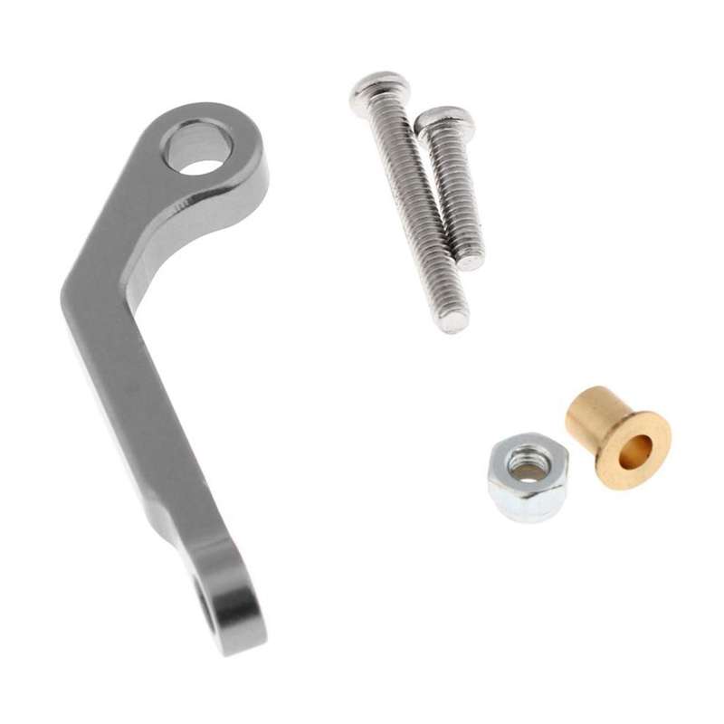 For Wpl B1 B14 B24 C14 C24 Rc Car Spare Metal Servo Pull Rod,grey