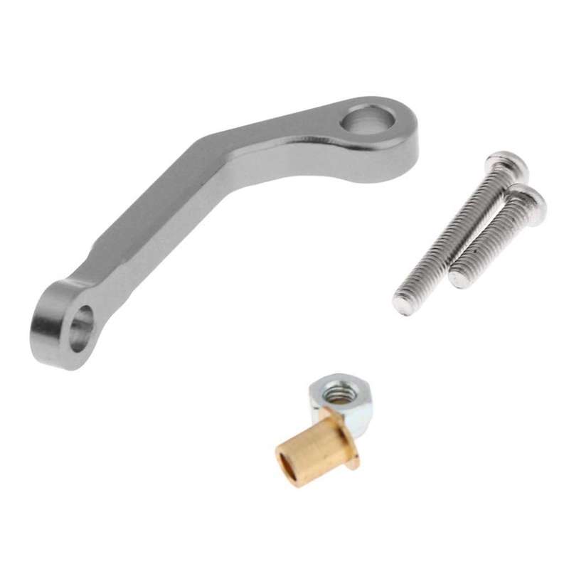 For Wpl B1 B14 B24 C14 C24 Rc Car Spare Metal Servo Pull Rod,grey