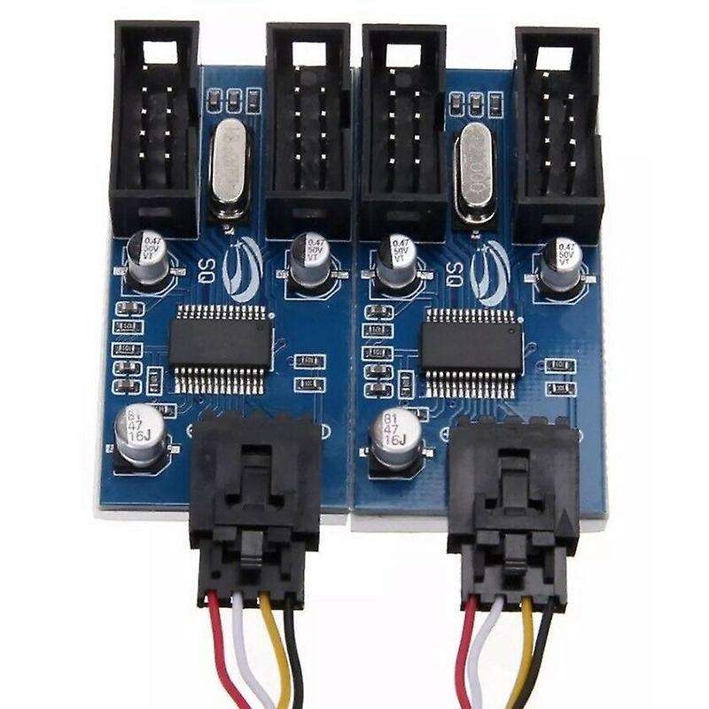 Motherboard 9pin Header 1 to 4 Splitter Port Multiplier 30cm Cable
