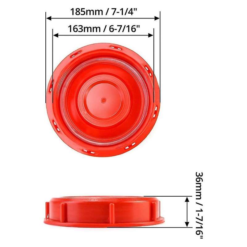 Ibc Tote Lid Cover, 6.5 Inch Ibc Tank Water Liquid Tank Cap A