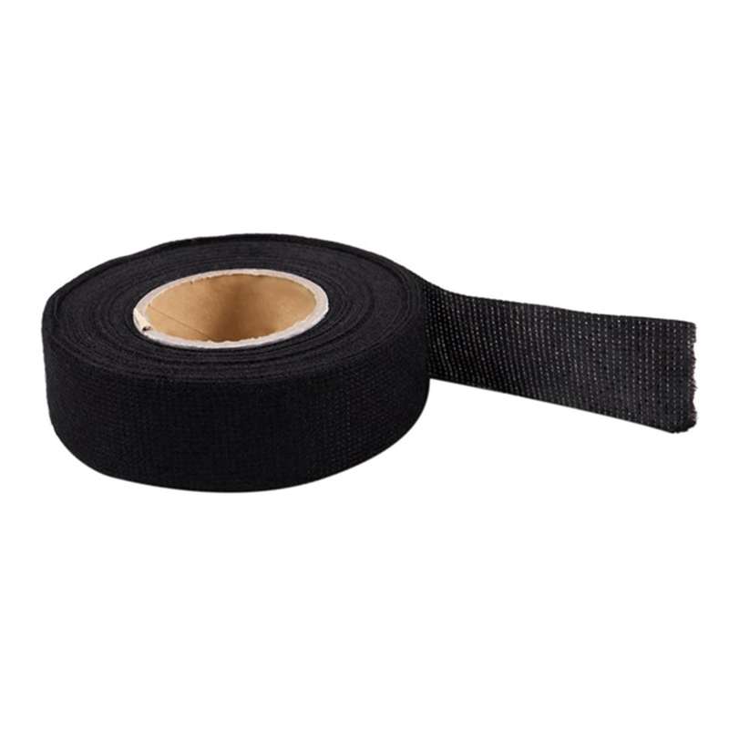 2pcs 25mmx20m Motorcycle Harness Protector, Flannel Tape for Changing